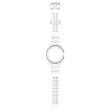 Curea smartwatch Techsuit Watchband (W065) compatibil cu Google Pixel Watch / Watch 2 / Watch 3 / Watch 4 41mm, Transparent