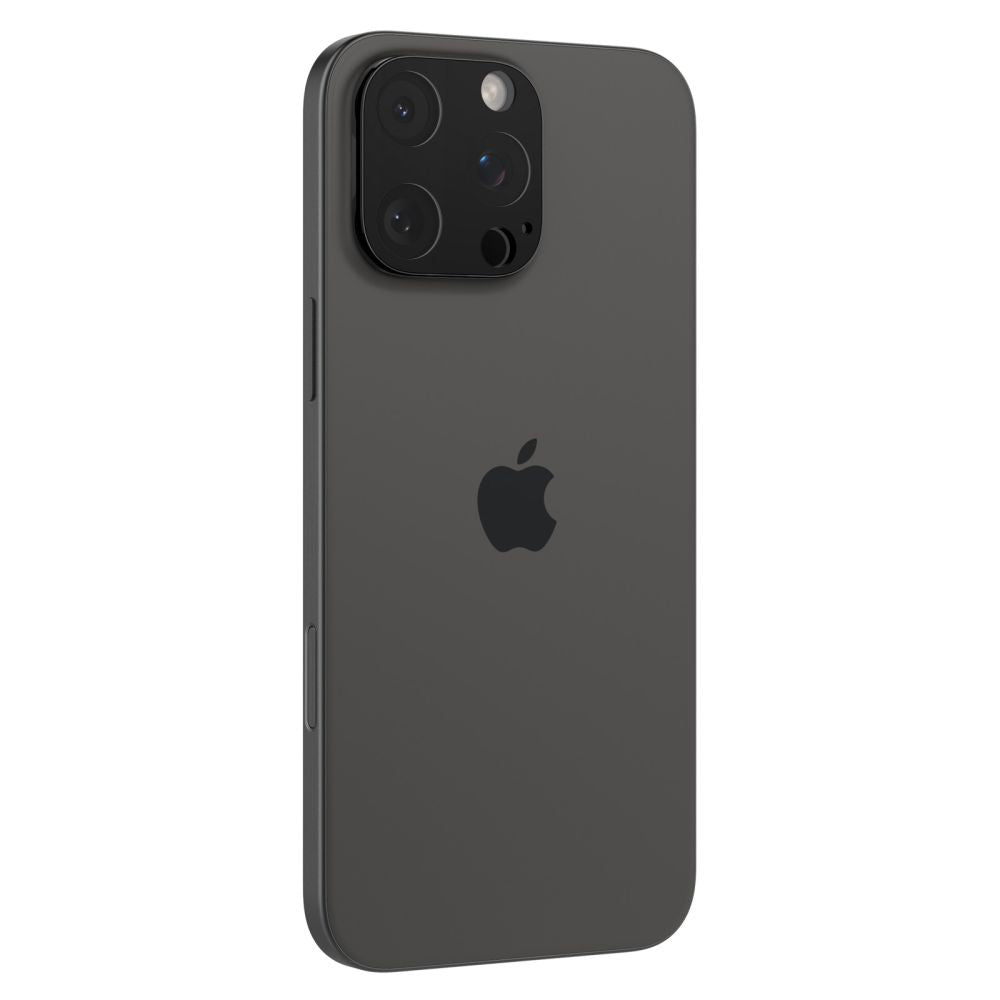 Folie de protectie Spigen (set de 2) Optik.tR Camera Glass (AGL05273) compatibil cu iPhone 14 Pro / Pro Max / 15 Pro / Pro Max / 16 Pro / Pro Max, Negru