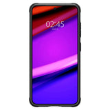Husa de protectie Spigen Rugged Armor (ACS08578) compatibil cu Samsung Galaxy S24 FE, Negru Mat