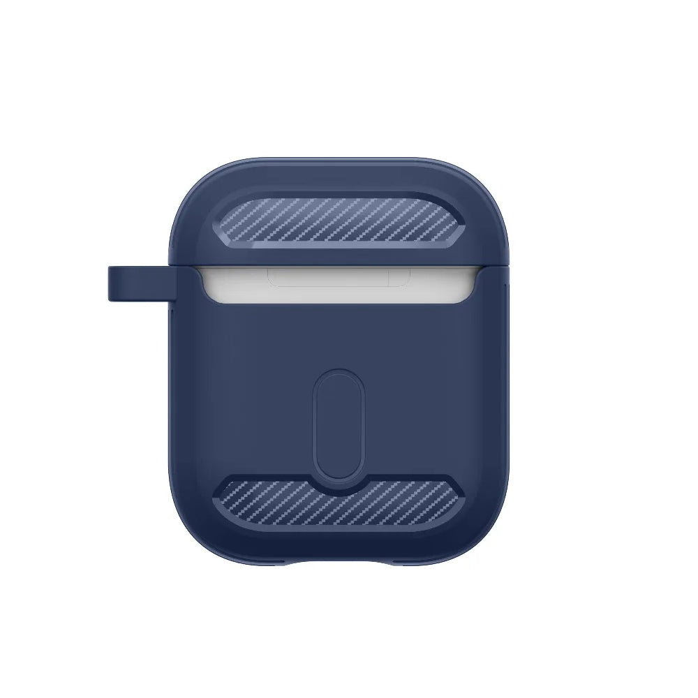 Casti Techsuit Carbon Silicone, for AirPods 1 / AirPods 2, Gri