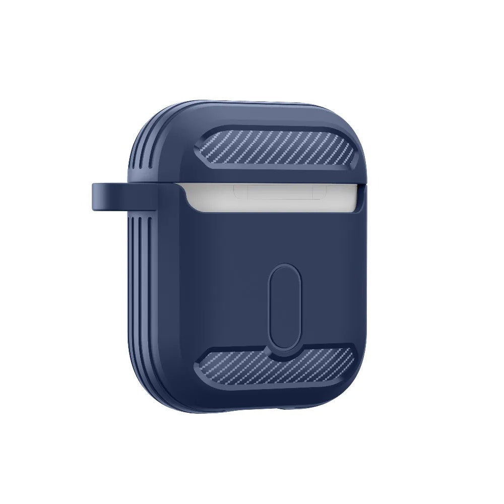 Casti Techsuit Carbon Silicone, for AirPods 1 / AirPods 2, Gri