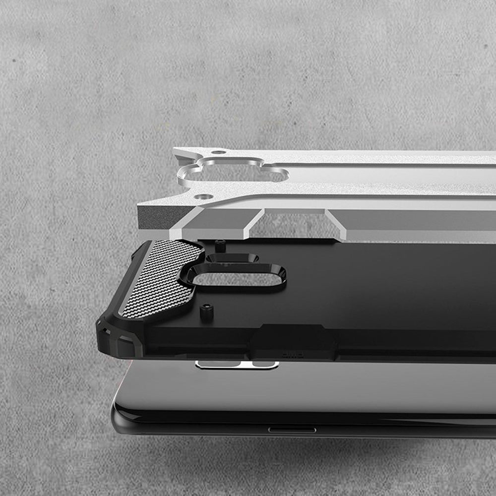 Husa de protectie Techsuit Hybrid Armor compatibil cu Samsung Galaxy S9, Negru