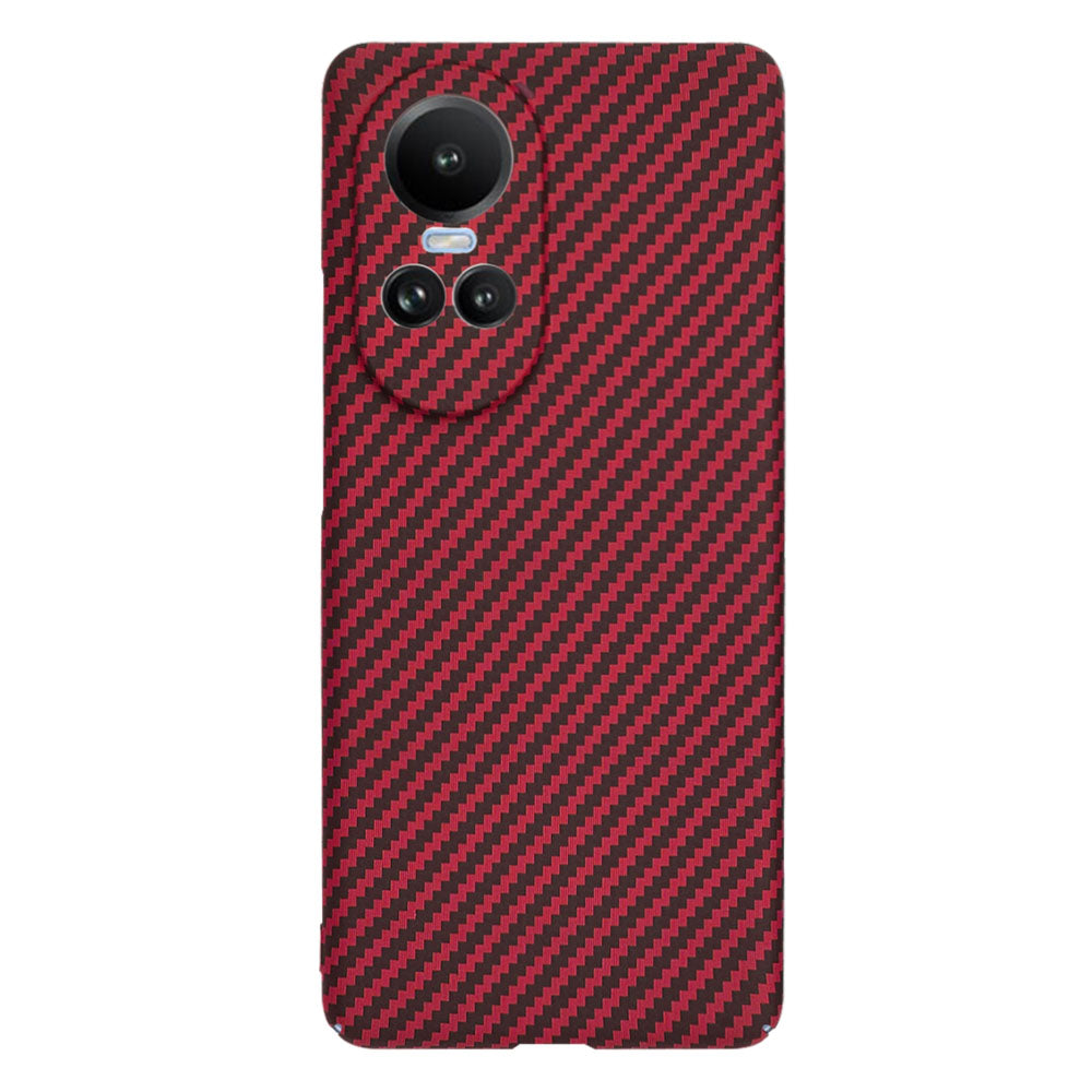Husa de protectie Techsuit Carbonite FiberShell compatibil cu Oppo Reno10 / Reno10 Pro, Rosu