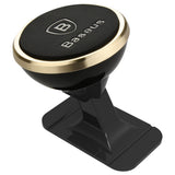 Suport Baseus 360° Degree (SUCX140015), Magnetic Grip for Dashboard, Windshield, Luxury Gold
