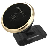Suport Baseus 360° Degree (SUCX140015), Magnetic Grip for Dashboard, Windshield, Luxury Gold