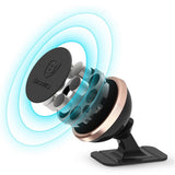 Suport Baseus 360° Degree (SUCX140015), Magnetic Grip for Dashboard, Windshield, Luxury Gold