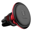 Suport Baseus SUGX-A09 (C40141201913-00), Magnetic Grip for Air Vent, 360° Rotation, with Cable Holder, Rosu