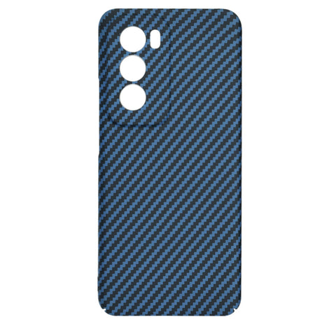 Husa de protectie Techsuit Carbonite FiberShell compatibil cu Oppo Reno12, Cyan
