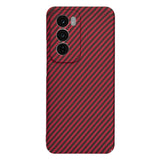 Husa de protectie Techsuit Carbonite FiberShell compatibil cu Oppo Reno12, Rosu