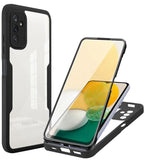 Folie de protectie Techsuit ColorVerse 360 Series + compatibil cu Samsung Galaxy A13 5G / A04s, Negru