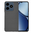 Husa de protectie Techsuit Carbonite FiberShell compatibil cu Realme C61 / Realme C63, Negru