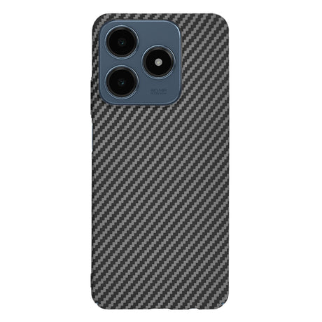 Husa de protectie Techsuit Carbonite FiberShell compatibil cu Realme C61 / Realme C63, Negru