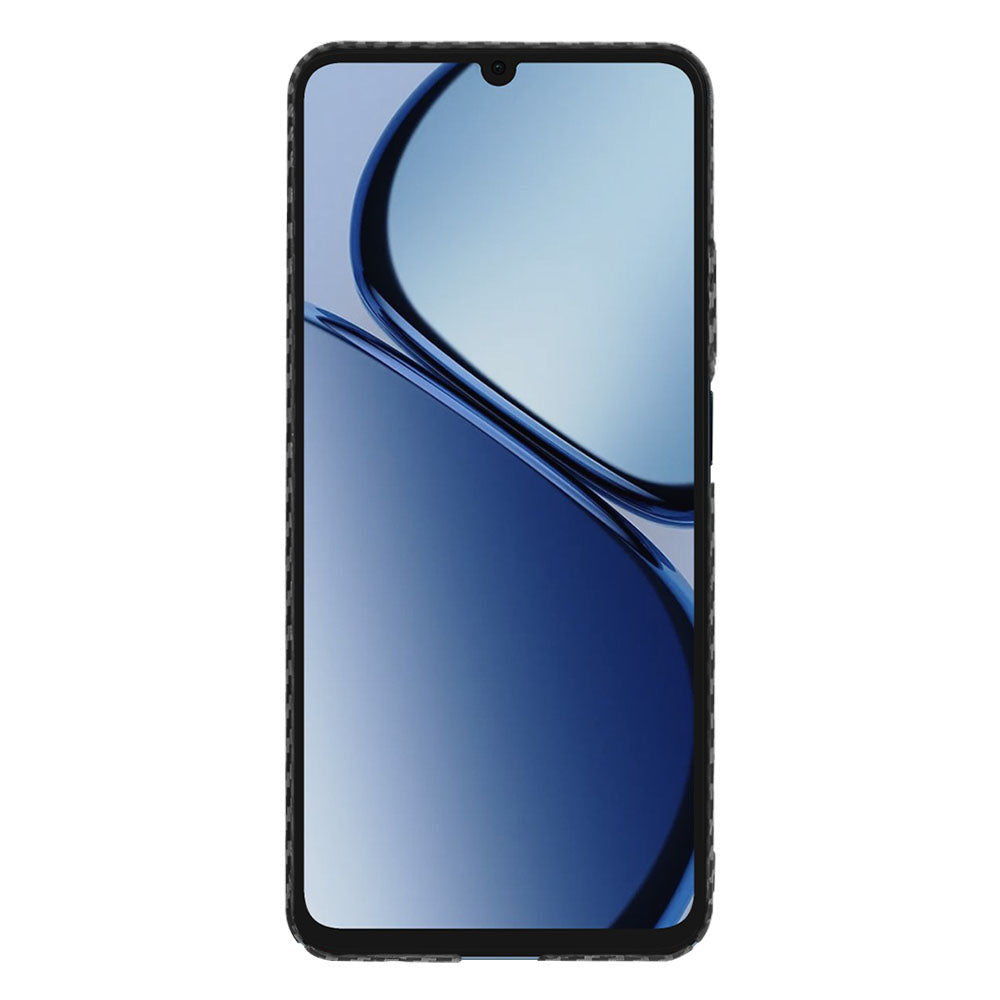Husa de protectie Techsuit Carbonite FiberShell compatibil cu Realme C61 / Realme C63, Negru