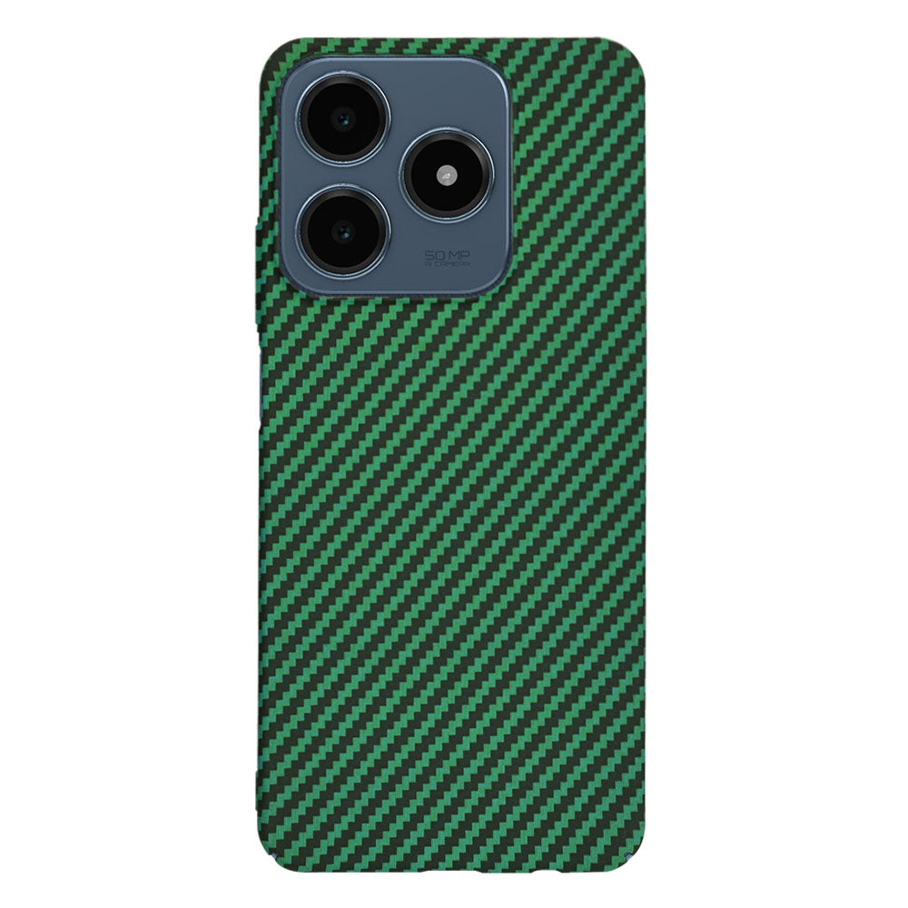 Husa de protectie Techsuit Carbonite FiberShell compatibil cu Realme C61 / Realme C63, Verde