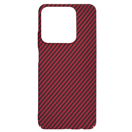 Husa de protectie Techsuit Carbonite FiberShell compatibil cu Realme C61 / Realme C63, Rosu