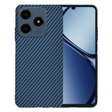 Husa de protectie Techsuit Carbonite FiberShell compatibil cu Realme C61 / Realme C63, Cyan