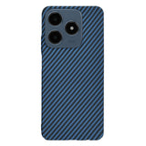 Husa de protectie Techsuit Carbonite FiberShell compatibil cu Realme C61 / Realme C63, Cyan