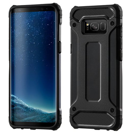 Husa de protectie Techsuit Hybrid Armor compatibil cu Samsung Galaxy S8 Plus, Negru
