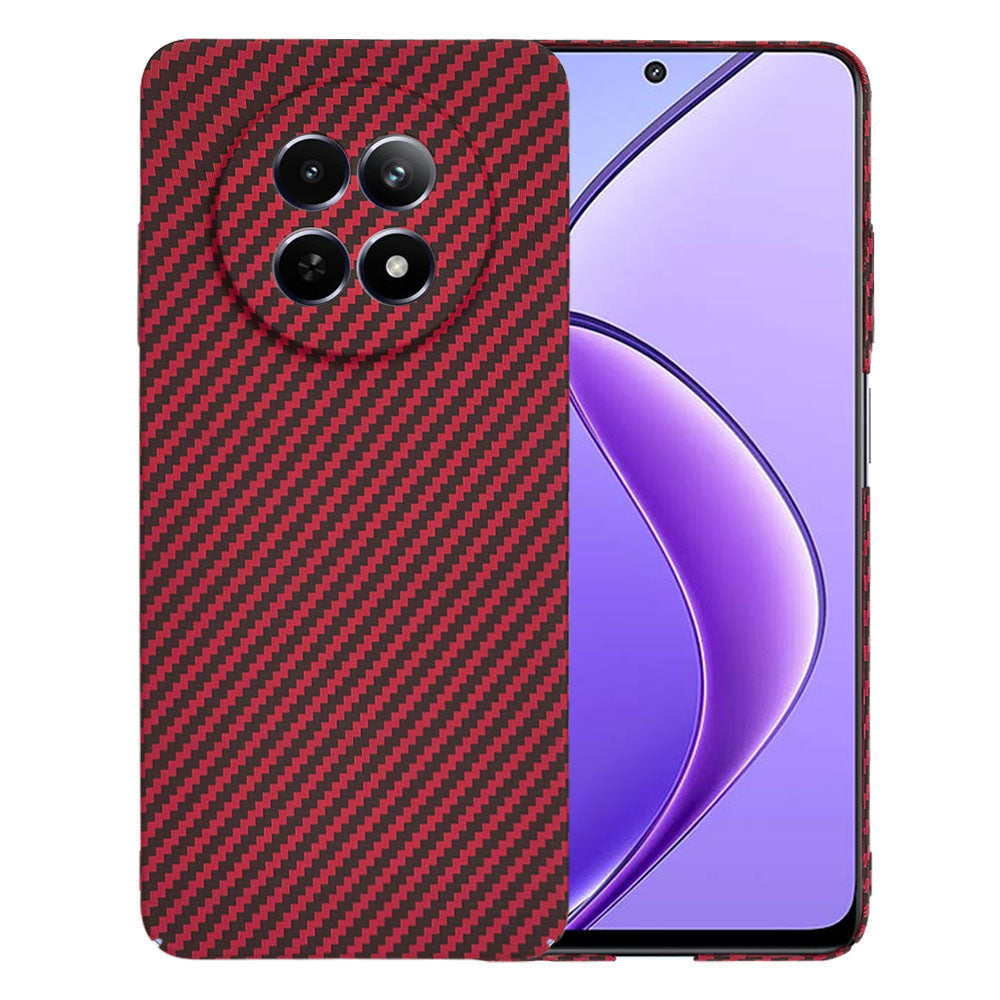 Husa de protectie Techsuit Carbonite FiberShell compatibil cu Realme 12 / 12x, Rosu