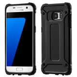 Husa de protectie Techsuit Hybrid Armor compatibil cu Samsung Galaxy S7 Edge, Negru