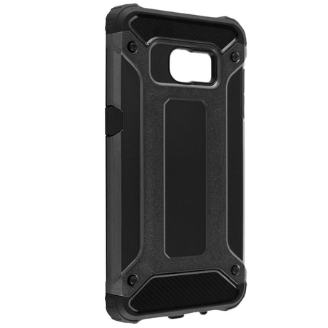 Husa de protectie Techsuit Hybrid Armor compatibil cu Samsung Galaxy S7 Edge, Negru