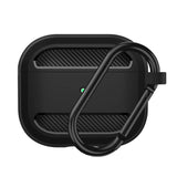 Casti Techsuit Carbon Silicone, for AirPods 3, Negru