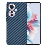 Husa de protectie Techsuit Carbonite FiberShell compatibil cu Oppo Reno11 F, Cyan