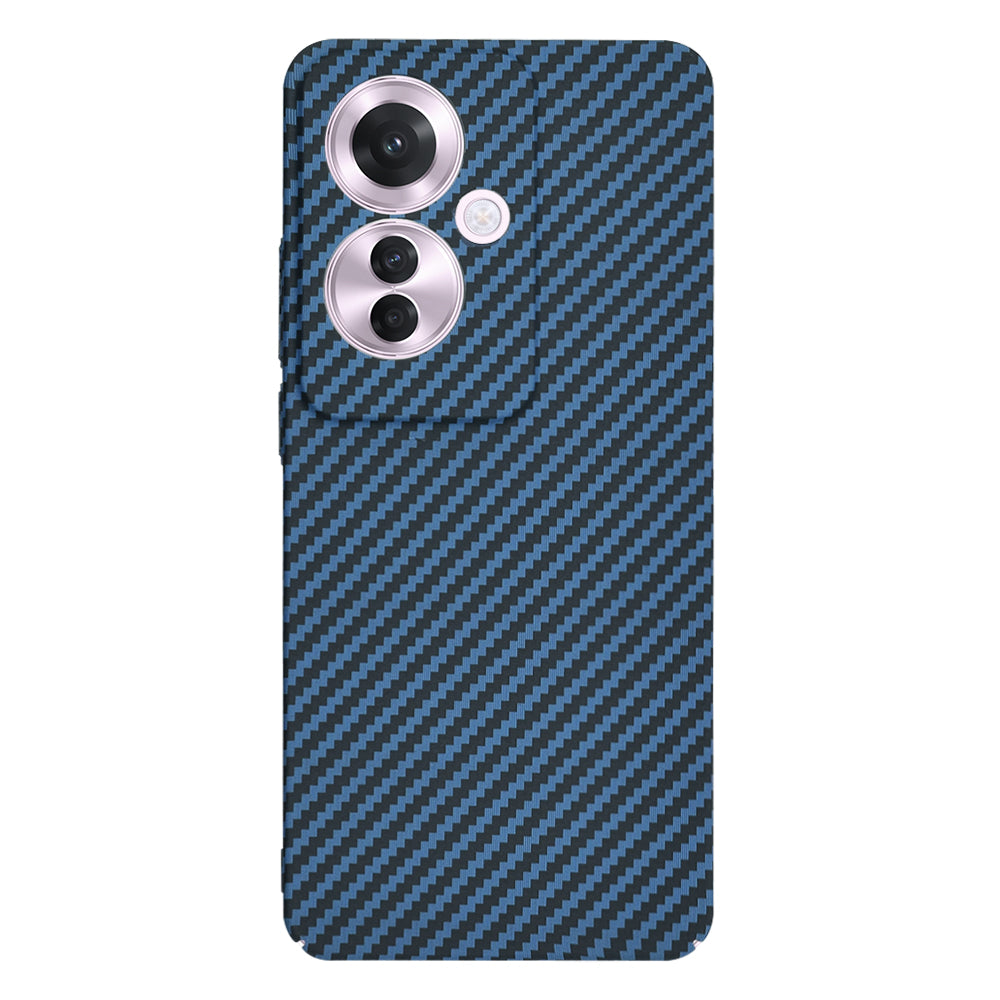 Husa de protectie Techsuit Carbonite FiberShell compatibil cu Oppo Reno11 F, Cyan