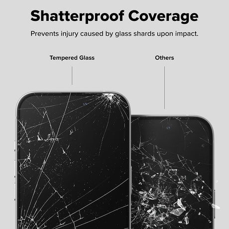 Folie de protectie Ringke Easy Slide Tempered Glass (set de 2) compatibil cu iPhone 16 Plus / iPhone 15 Plus, Negru