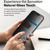 Folie de protectie Ringke Easy Slide Tempered Glass (set de 2) compatibil cu iPhone 16 Plus / iPhone 15 Plus, Privacy