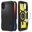 Husa de protectie Spigen Tough Armor MagSafe (ACS08085) compatibil cu iPhone 16 Plus, Negru