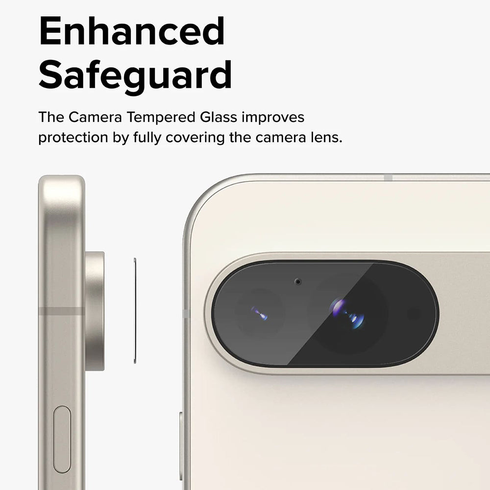 Folie de protecție Ringke Camera Glass pentru camera Google Pixel 9, transparentă