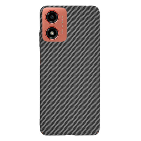 Husa de protectie Techsuit Carbonite FiberShell compatibil cu Motorola Moto G04 / Moto G04s / Moto G24 / Moto E14, Negru