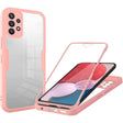 Folie de protectie Techsuit ColorVerse 360 Series + compatibil cu Samsung Galaxy A13 4G, Roz