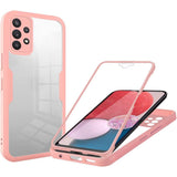 Folie de protectie Techsuit ColorVerse 360 Series + compatibil cu Samsung Galaxy A13 4G, Roz