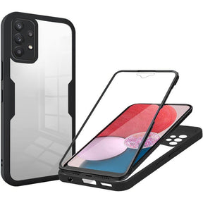Folie de protectie Techsuit ColorVerse 360 Series + compatibil cu Samsung Galaxy A13 4G, Negru