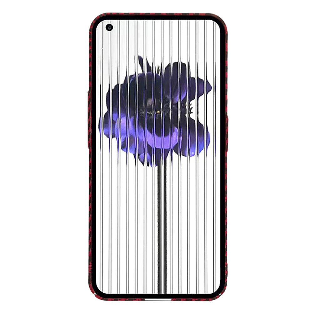 Husa de protectie Techsuit Carbonite FiberShell compatibil cu Nothing Phone (1), Rosu