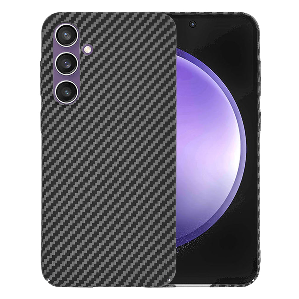 Husa de protectie Techsuit Carbonite FiberShell compatibil cu Samsung Galaxy S23 FE, Negru