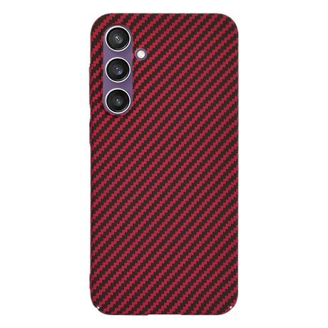 Husa de protectie Techsuit Carbonite FiberShell compatibil cu Samsung Galaxy S23 FE, Rosu