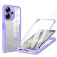 Folie de protectie Techsuit ColorVerse 360 Series + compatibil cu Xiaomi Poco F6, Mov