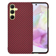 Husa de protectie Techsuit Carbonite FiberShell compatibil cu Samsung Galaxy A35 5G, Rosu