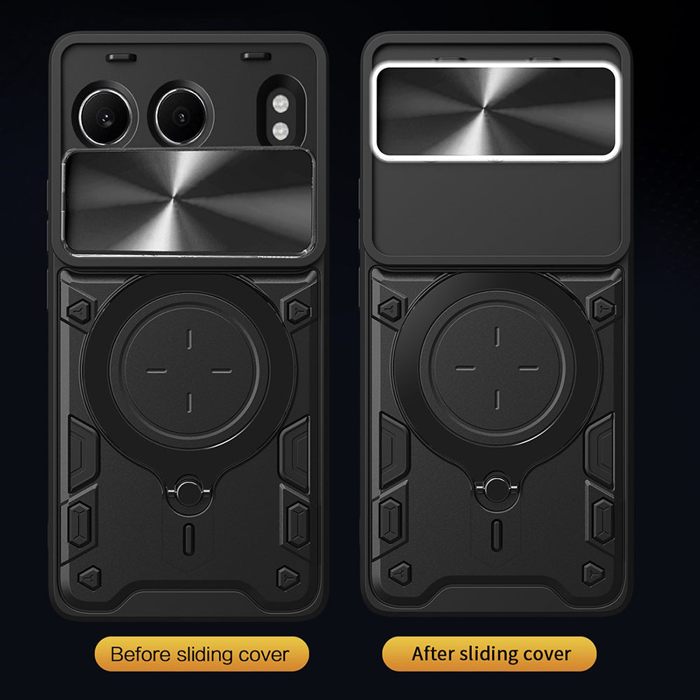 Husa de protectie Techsuit CamGuard Pro compatibil cu OnePlus Nord 4, Negru