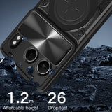 Husa de protectie Techsuit CamGuard Pro compatibil cu OnePlus Nord 4, Negru