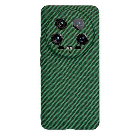Husa de protectie Techsuit Carbonite FiberShell compatibil cu Xiaomi 14 Ultra, Verde