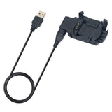 Incarcator Techsuit SmartWatch Wireless Charging Cable (TGC5), for Garmin Fenix 3 / 3 HR / 3 Sapphire with Desk Holder, 1m, Negru