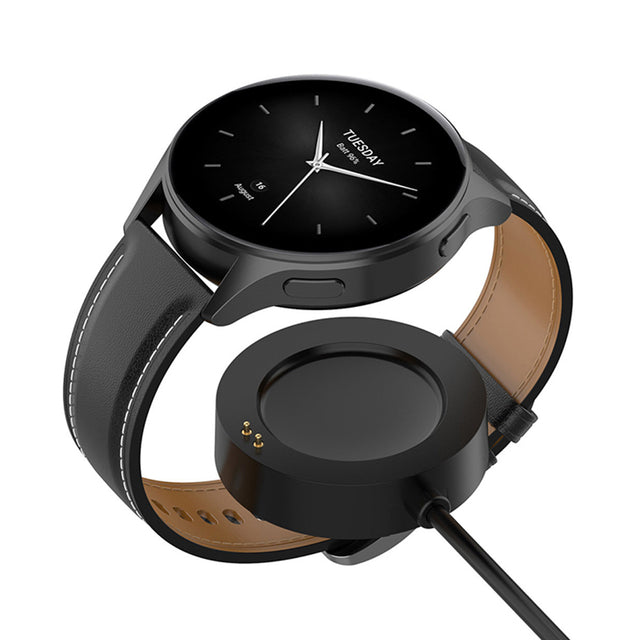 Incarcator Techsuit SmartWatch Wireless Charging Cable (TXC5), for Xiaomi Watch S4/2/S3/H1/Watch2 Pro/Watch S2, Negru