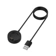 Incarcator Techsuit SmartWatch Wireless Charging Cable (TGC4), for Garmin Fenix 5/5 Plus/6/6X/7X, USB, 5W, 1m with Desk Holder, Negru