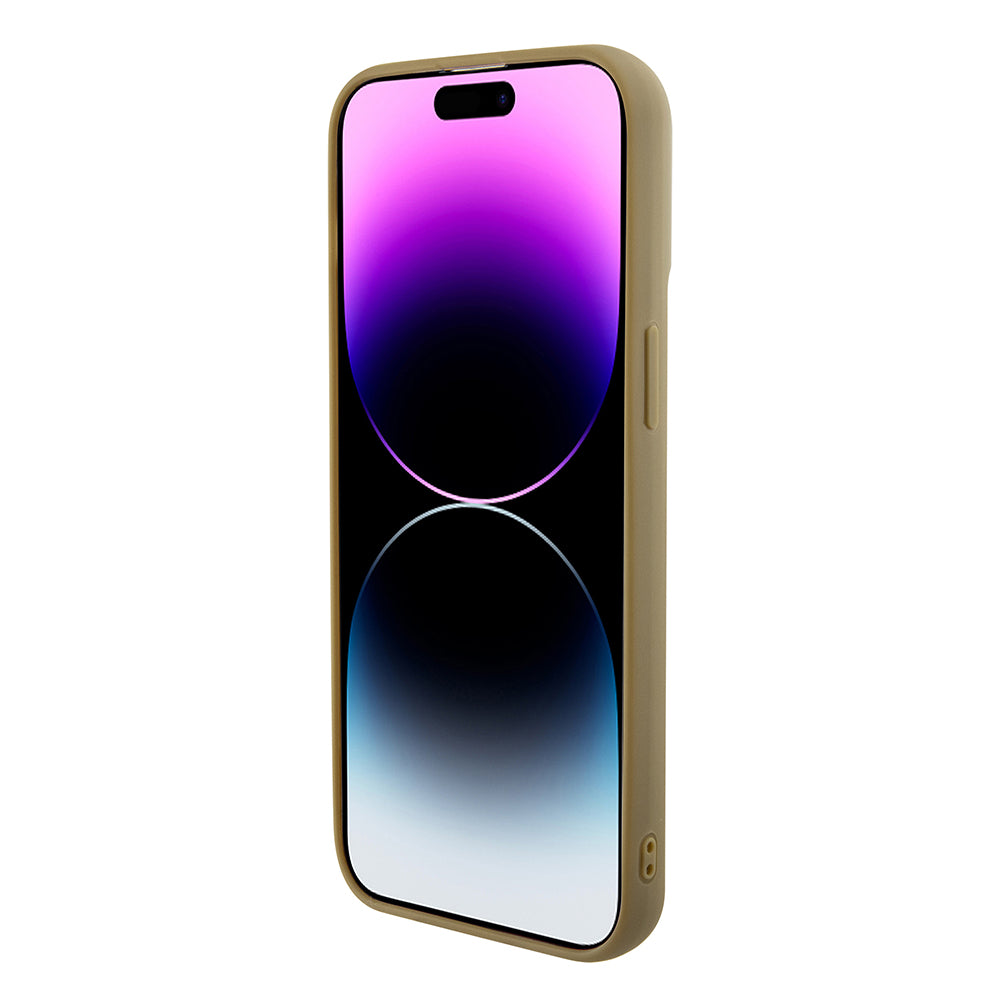 Husa de protectie Guess Disco Metal Script (GUHCP15XPMSDGSD) compatibil cu iPhone 15 Pro Max, Auriu