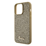 Husa de protectie Guess Disco Metal Script (GUHCP15XPMSDGSD) compatibil cu iPhone 15 Pro Max, Auriu