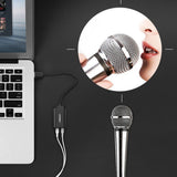 Adaptor Ugreen External Sound Adapter US205 (30724), USB2.0 to Headphone Jack, Microphone Jack, Immersive Effects, 0.2m, Negru